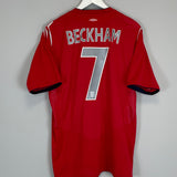 2004/06 ENGLAND BECKHAM #7 AWAY SHIRT (XL) UMBRO