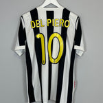 2009/10 JUVENTUS DEL PIERO #10 HOME SHIRT (M) NIKE