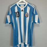 2011/12 ARGENTINA MESSI #10 HOME SHIRT (L) ADIDAS