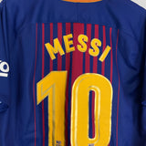 2017/18 BARCELONA MESSI #10 HOME SHIRT (L) NIKE