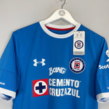 2016/17 CRUZ AZUL *BNWT* HOME SHIRT (M) UNDER ARMOUR