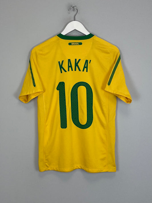 2010/12 BRAZIL KAKA #10 HOME SHIRT (S) NIKE