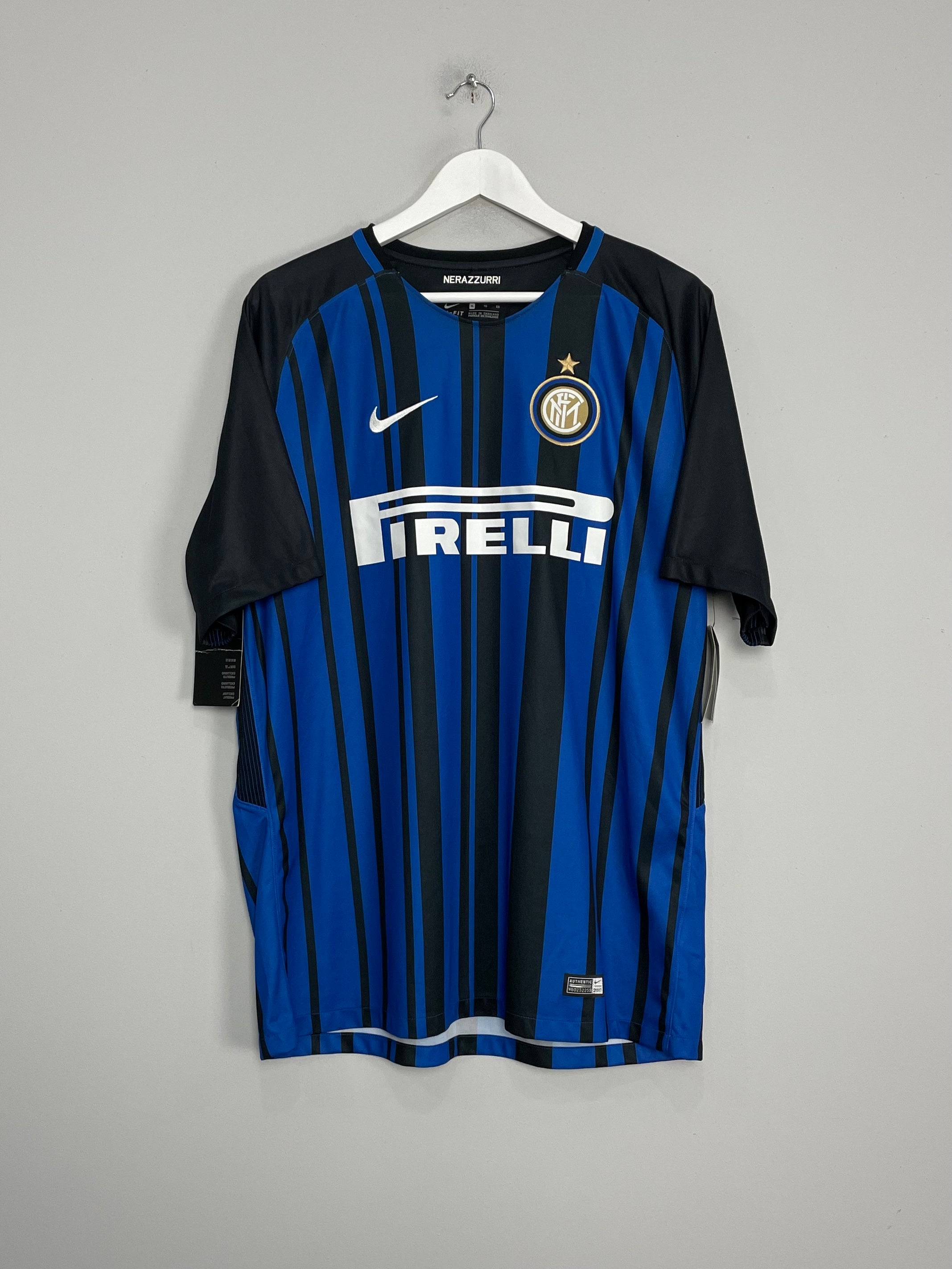 2017/18 INTER MILAN *BNWT* HOME SHIRT (XL) NIKE