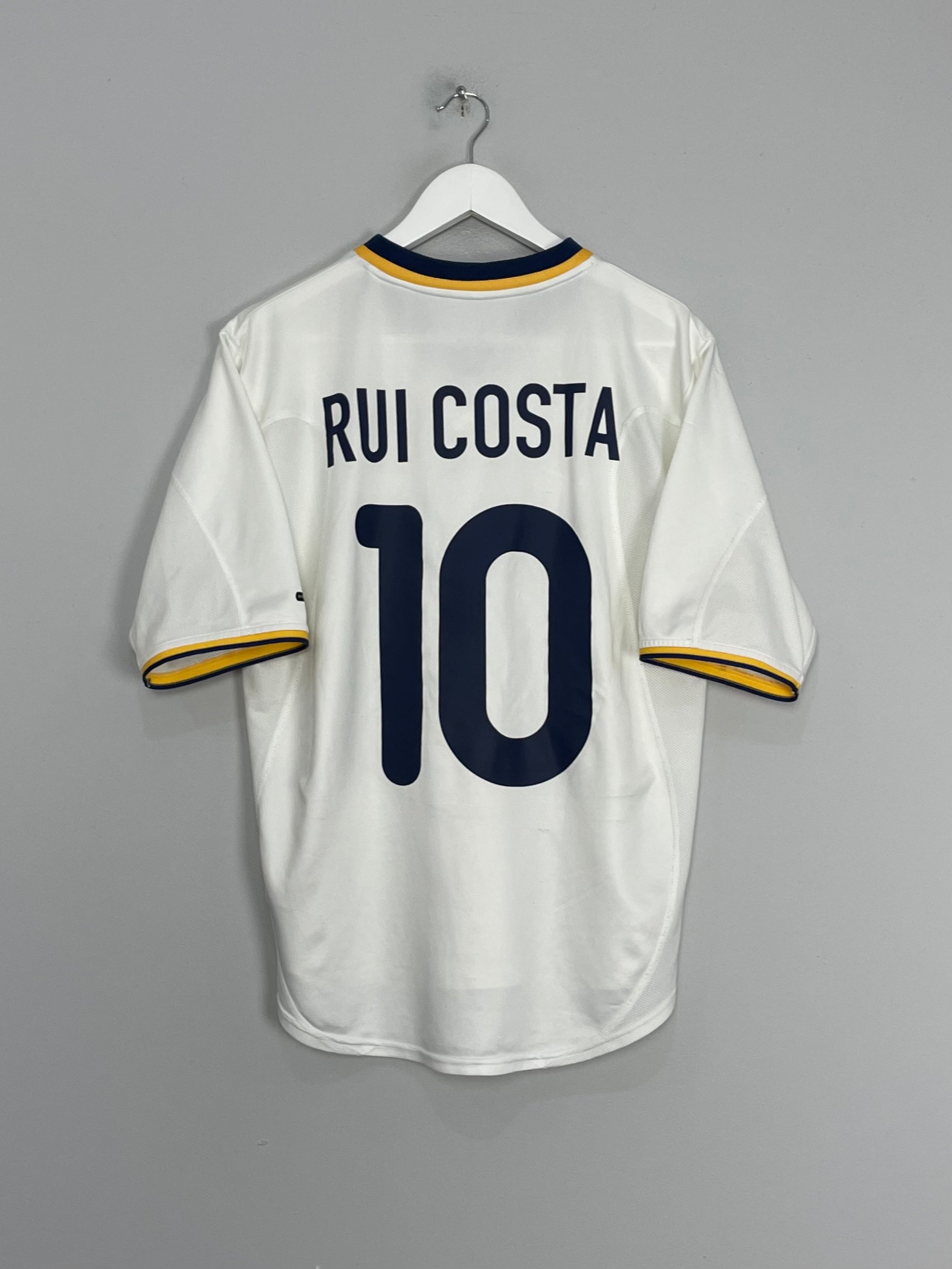 2000/02 PORTUGAL RUI COSTA #10 AWAY SHIRT (S) NIKE