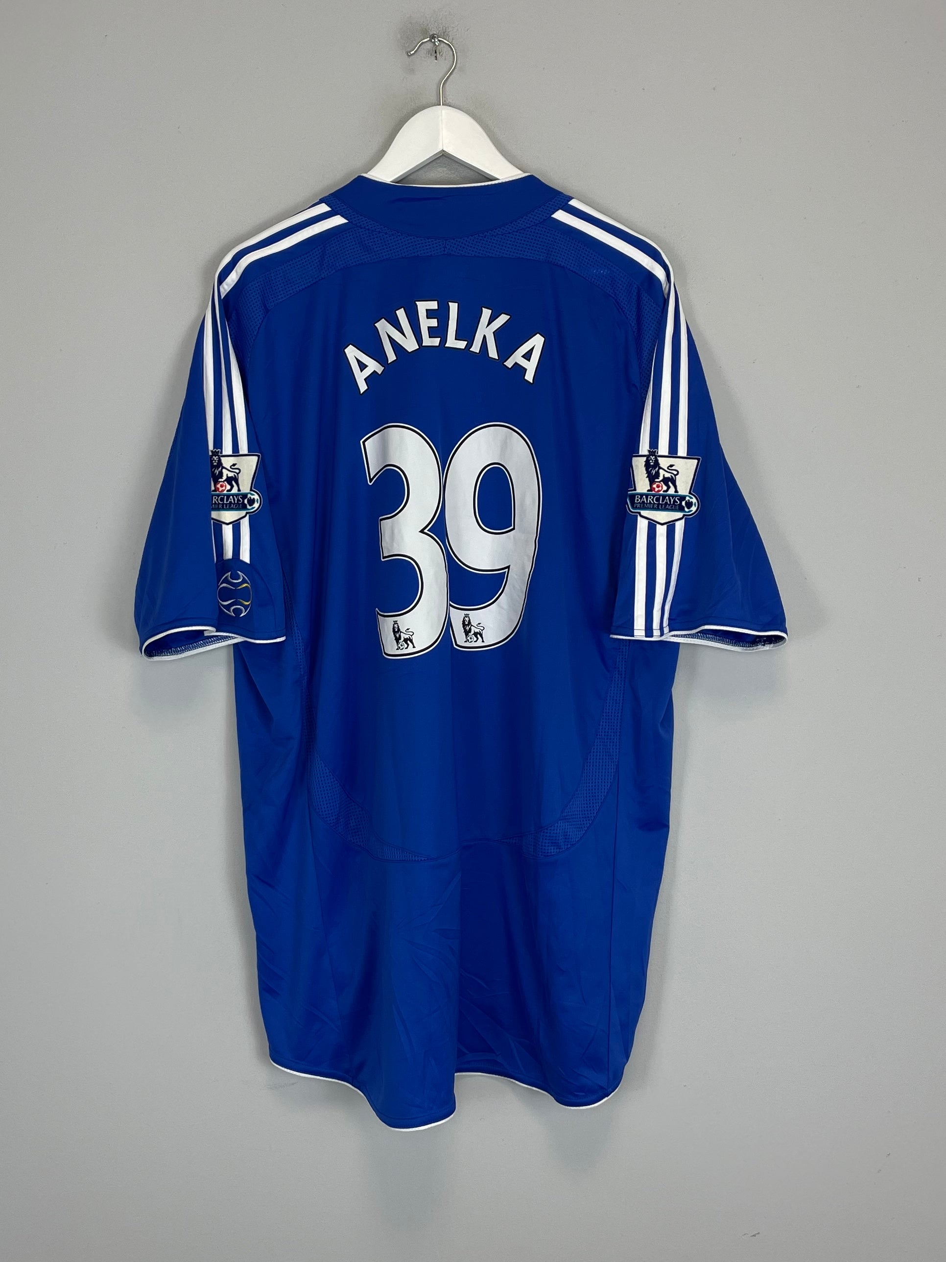 2006/08 CHELSEA ANELKA #39 HOME SHIRT (XXL) ADIDAS