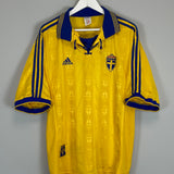 1998/99 SWEDEN HOME SHIRT (XL) ADIDAS