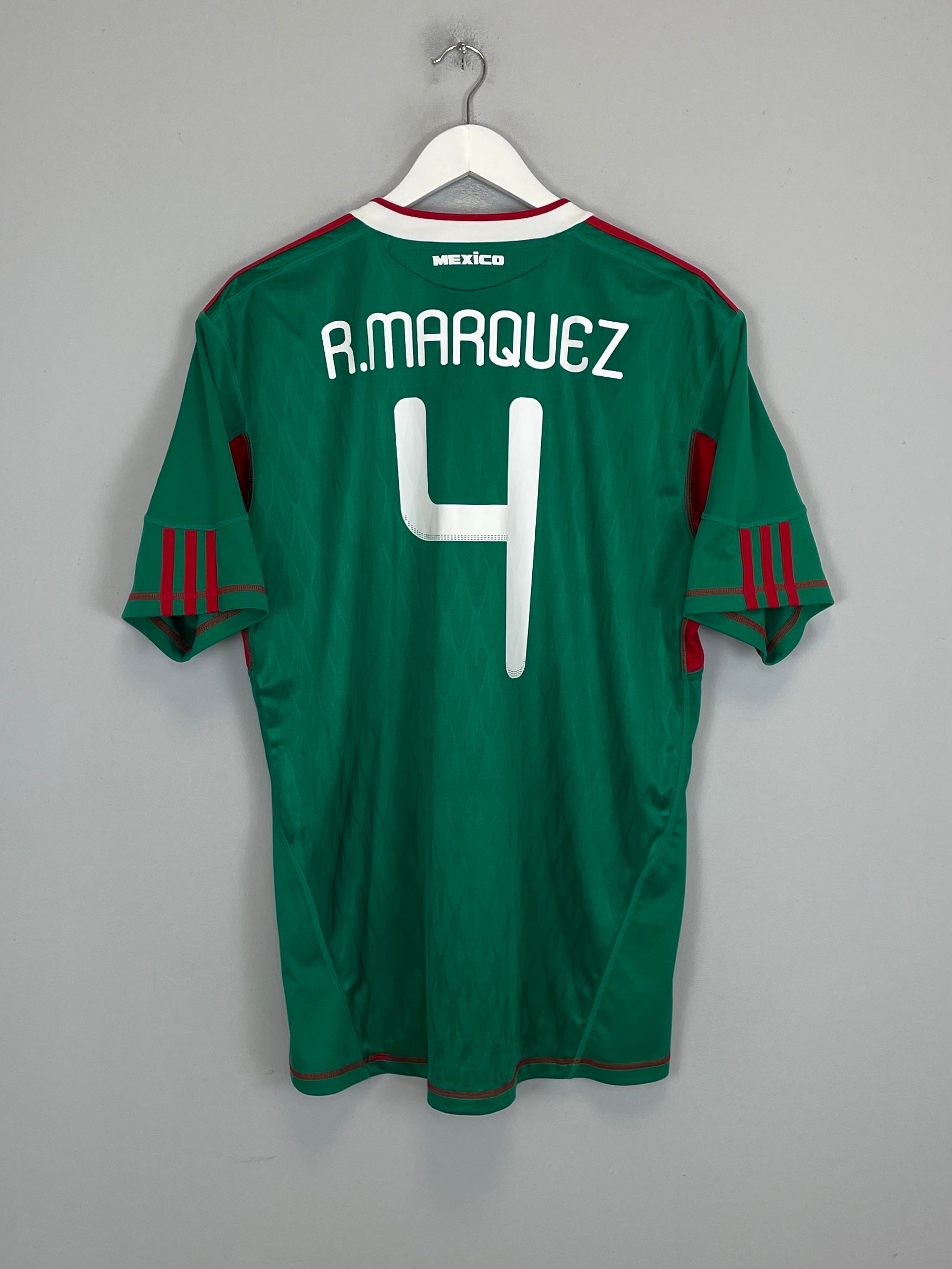 2010 MEXICO R.MARQUEZ #4 HOME SHIRT (L) ADIDAS