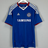 2010/11 CHELSEA DAVID LUIZ #4 HOME SHIRT (S) ADIDAS