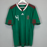 2010 MEXICO R.MARQUEZ #4 HOME SHIRT (L) ADIDAS