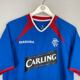 2003/05 RANGERS HOME SHIRT (M) NIKE