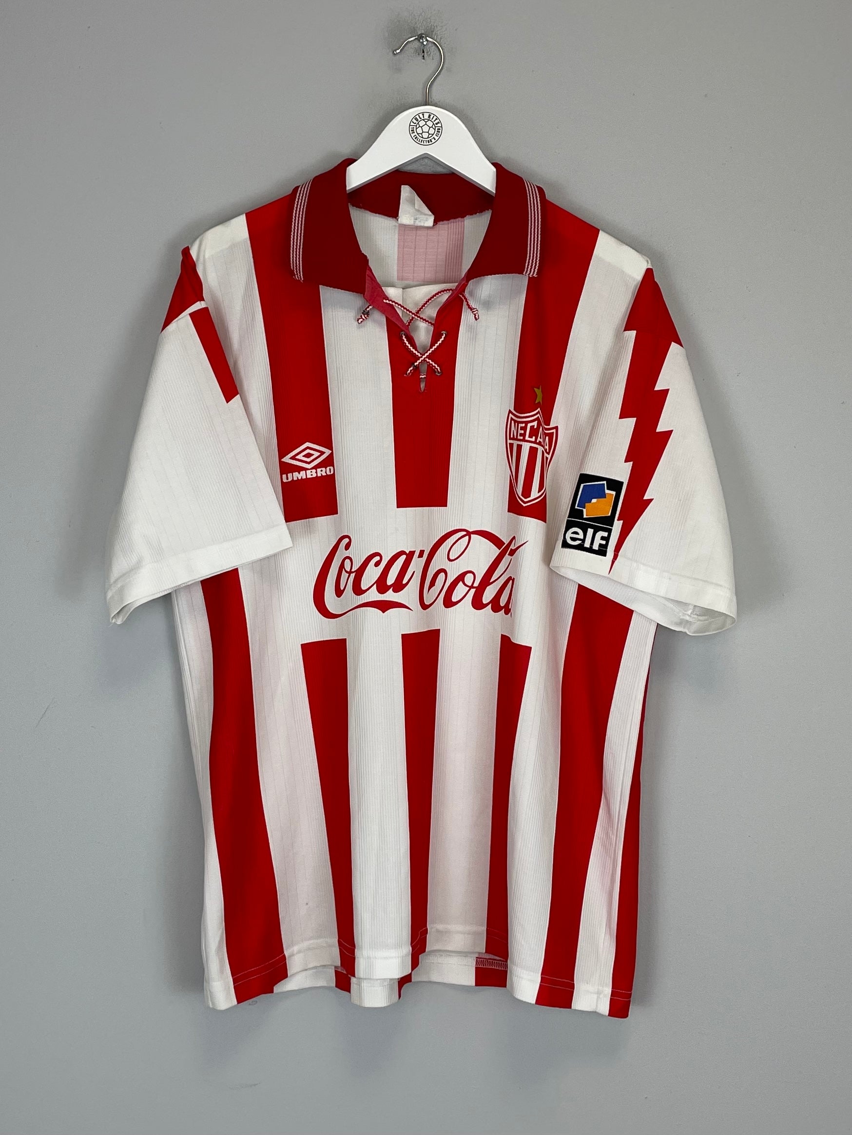 1995/96 NECAXA HOME SHIRT (XL) UMBRO