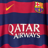 2015/16 BARCELONA MESSI #10 HOME SHIRT (L) NIKE