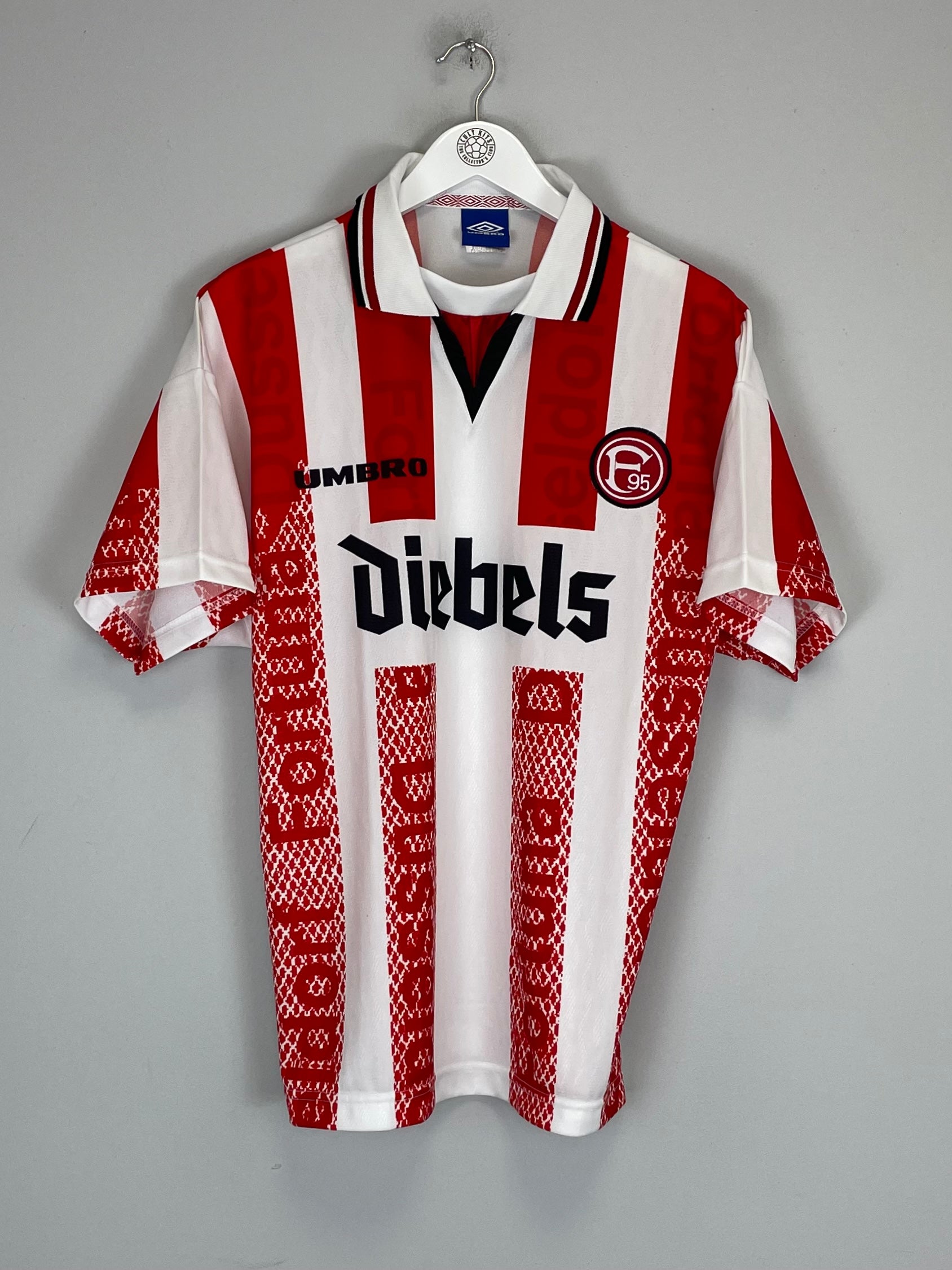 1996/98 FORTUNA DUSSELDORF HOME SHIRT (M) UMBRO