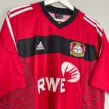 2002/04 BAYER LEVERKUSEN HOME SHIRT (XL) ADIDAS