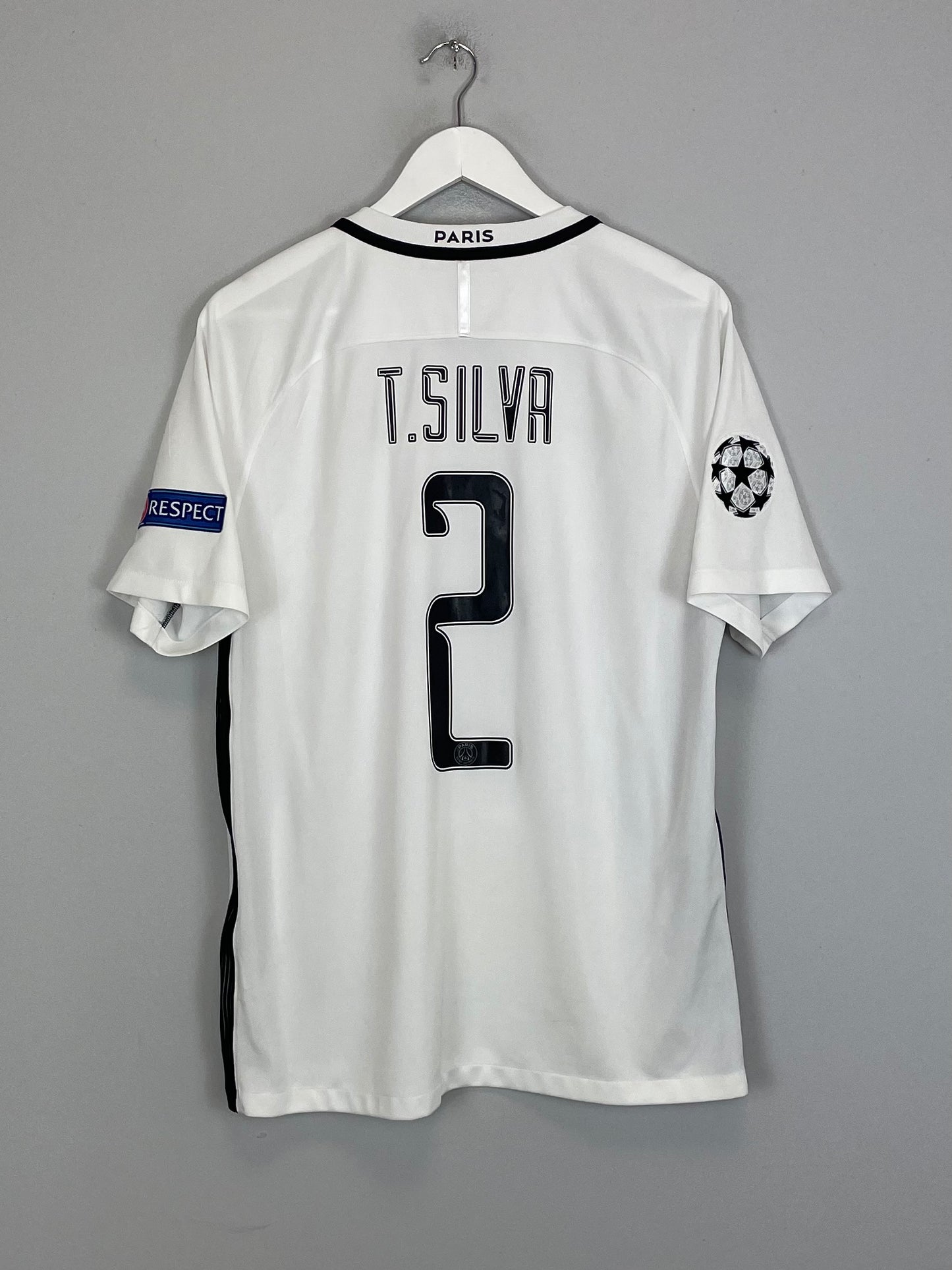 2016/17 PSG T.SILVA #2 C/L THIRD SHIRT (L) NIKE