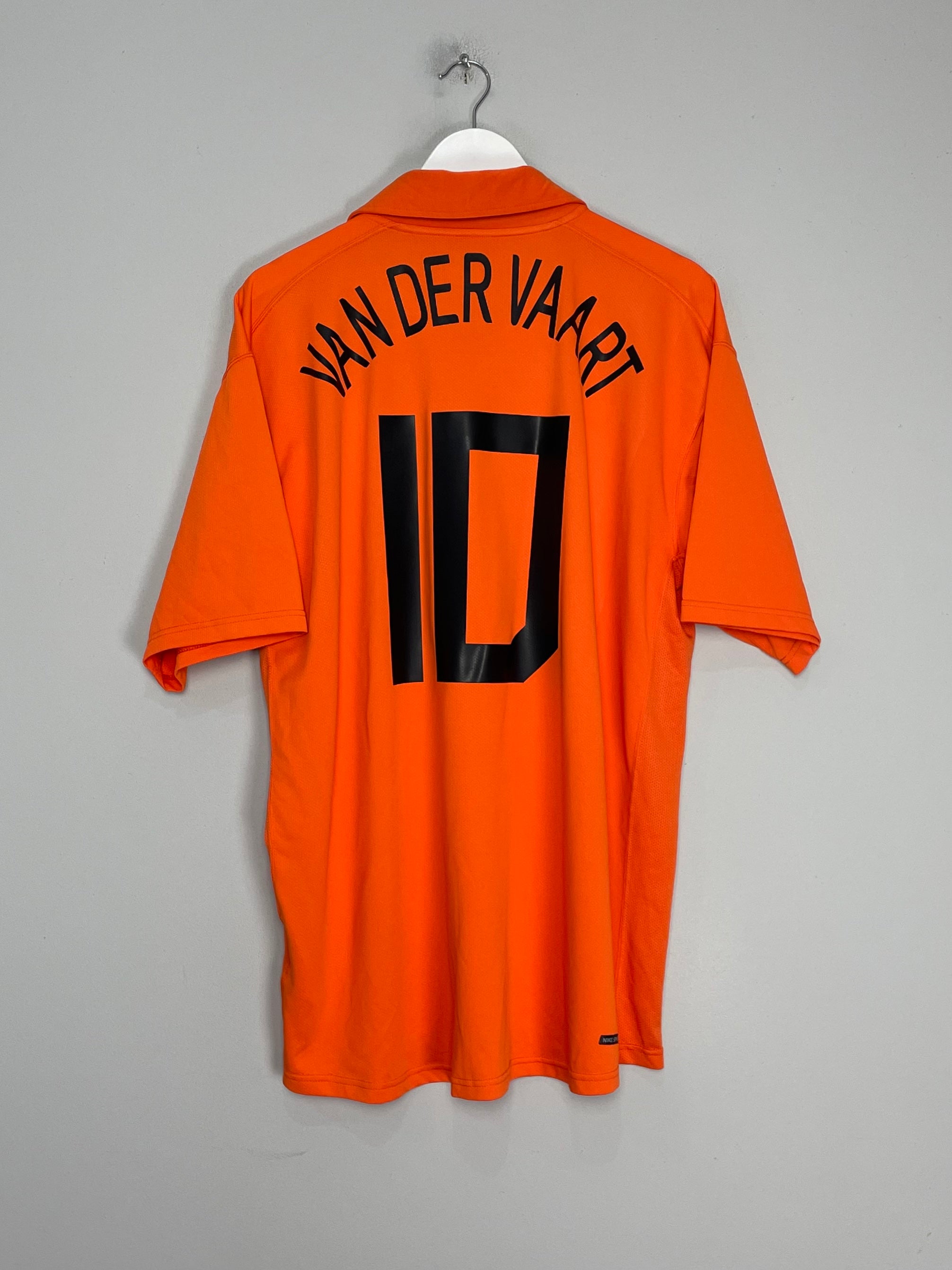 2006/08 NETHERLANDS VAN DER VAART #10 HOME SHIRT (XXL) NIKE