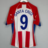 2002/03 PARAGUAY SANTA CRUZ #9 HOME SHIRT (M) PUMA