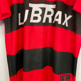 1999/00 FLAMENGO #6 HOME SHIRT (M) UMBRO