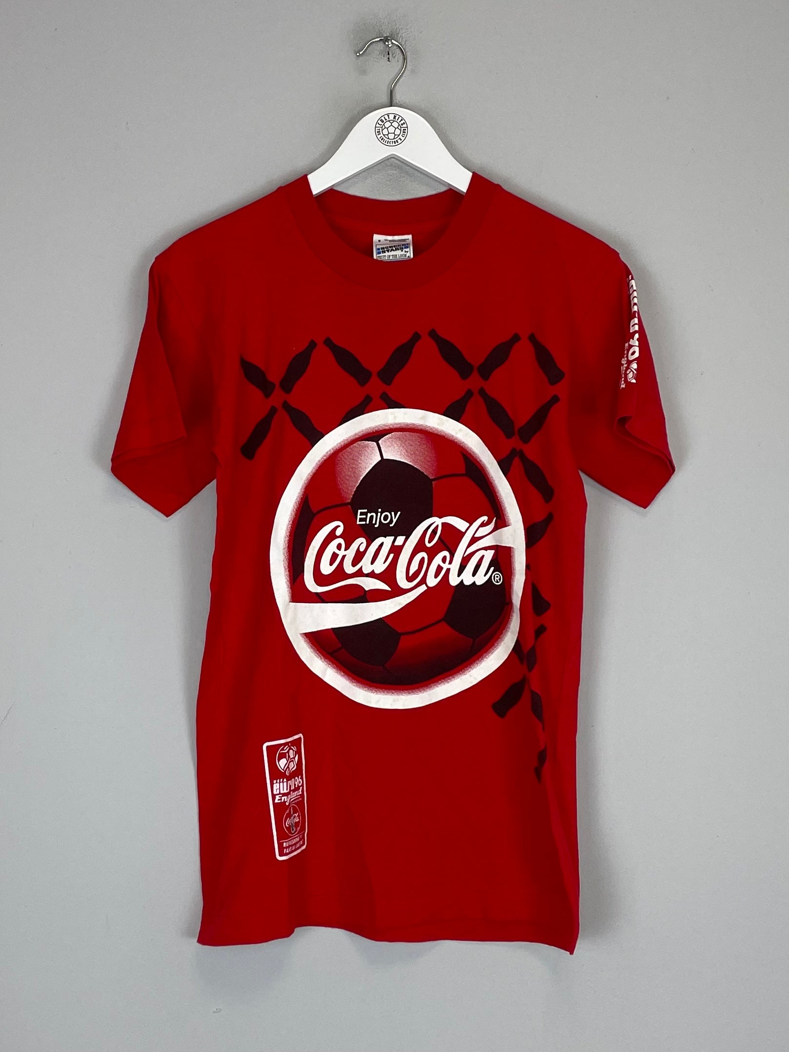 1996 COCA COLA EUROS T-SHIRT (S) OM