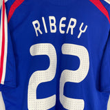 2007/08 FRANCE RIBERY #22 HOME SHIRT (XL) ADIDAS