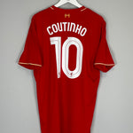 2015/16 LIVERPOOL COUTINHO #10 HOME SHIRT (XL) NEW BALANCE