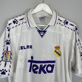 1996/97 REAL MADRID MIJATOVIC #8 HOME SHIRT (M) KELME