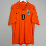 2006/08 NETHERLANDS VAN DER VAART #10 HOME SHIRT (XXL) NIKE