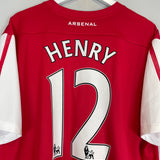 2011/12 ARSENAL HENRY #12 HOME SHIRT (XXL) NIKE