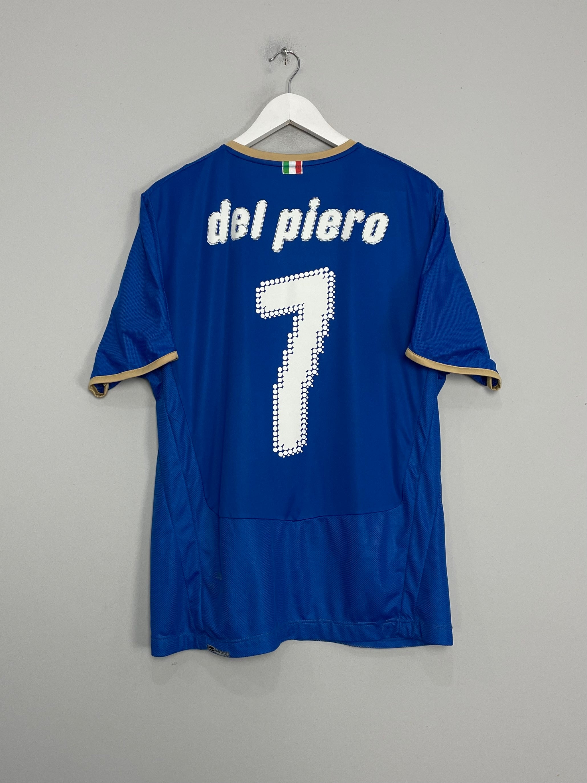 2007/08 ITALY DEL PIERO #7 HOME SHIRT (XL) PUMA