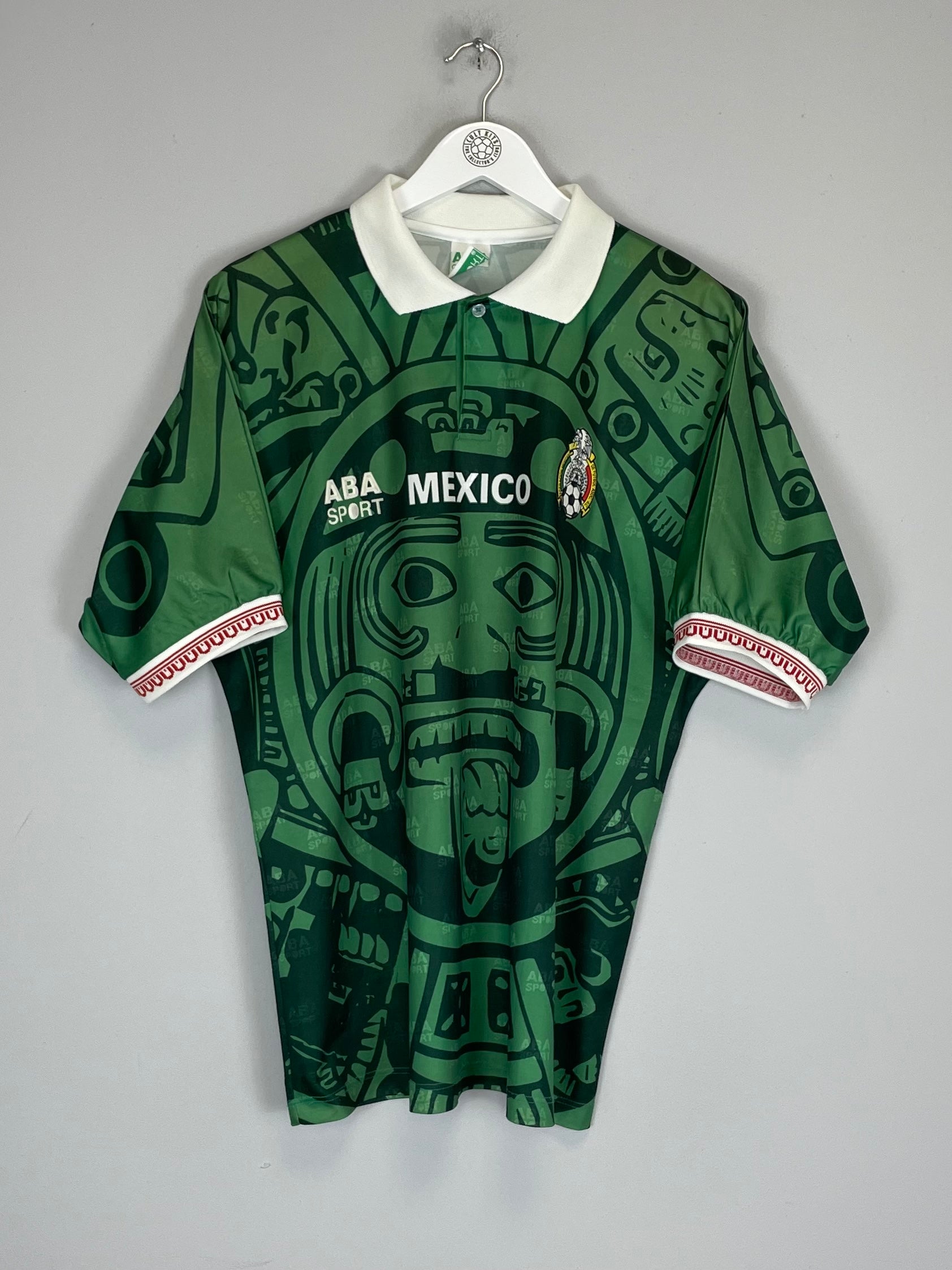 1997/98 MEXICO HOME SHIRT (L) ABA SPORT