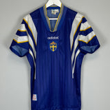 1996/98 SWEDEN AWAY SHIRT (L) ADIDAS