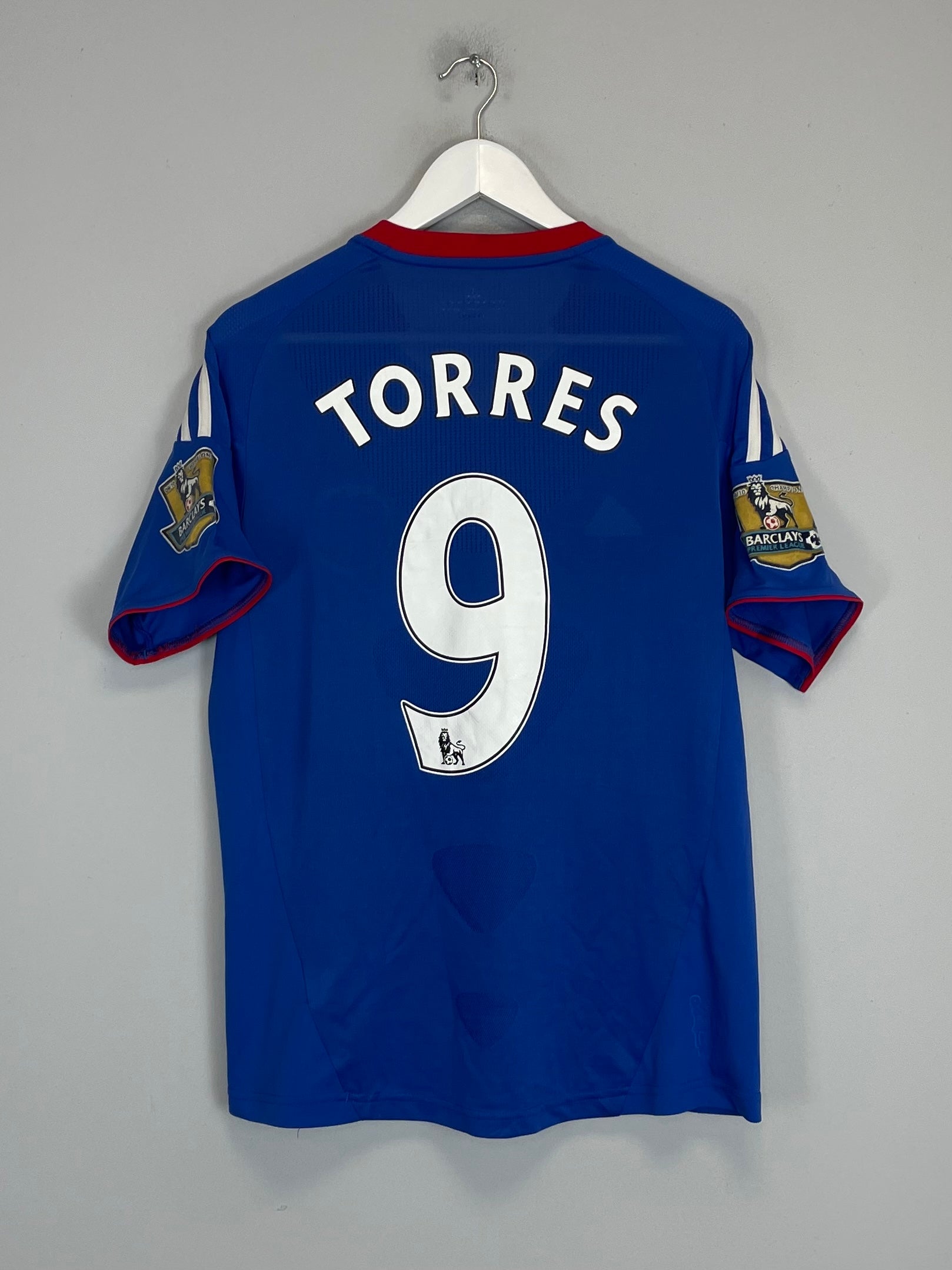 2010/11 CHELSEA TORRES #9 HOME SHIRT (S) ADIDAS