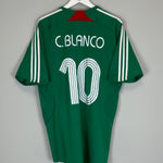 2007/08 MEXICO C.BLANCO #10 HOME SHIRT (XL) ADIDAS