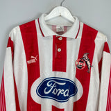 1995/96 FC KOLN LABBADIA #11 L/S HOME SHIRT (XL) PUMA