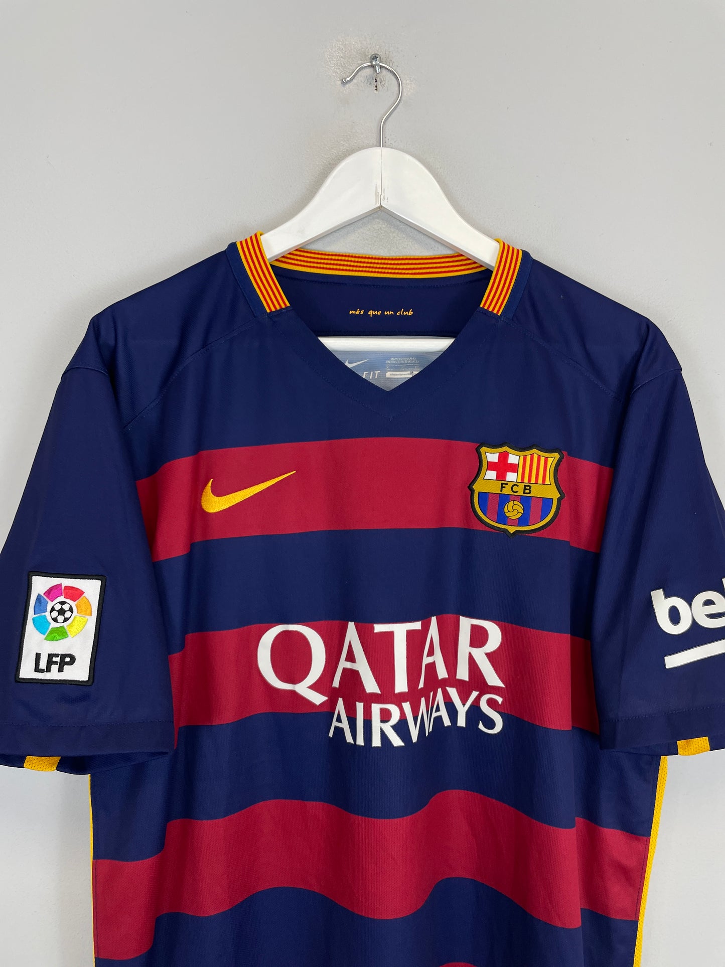 2015/16 BARCELONA MESSI #10 HOME SHIRT (XL) NIKE