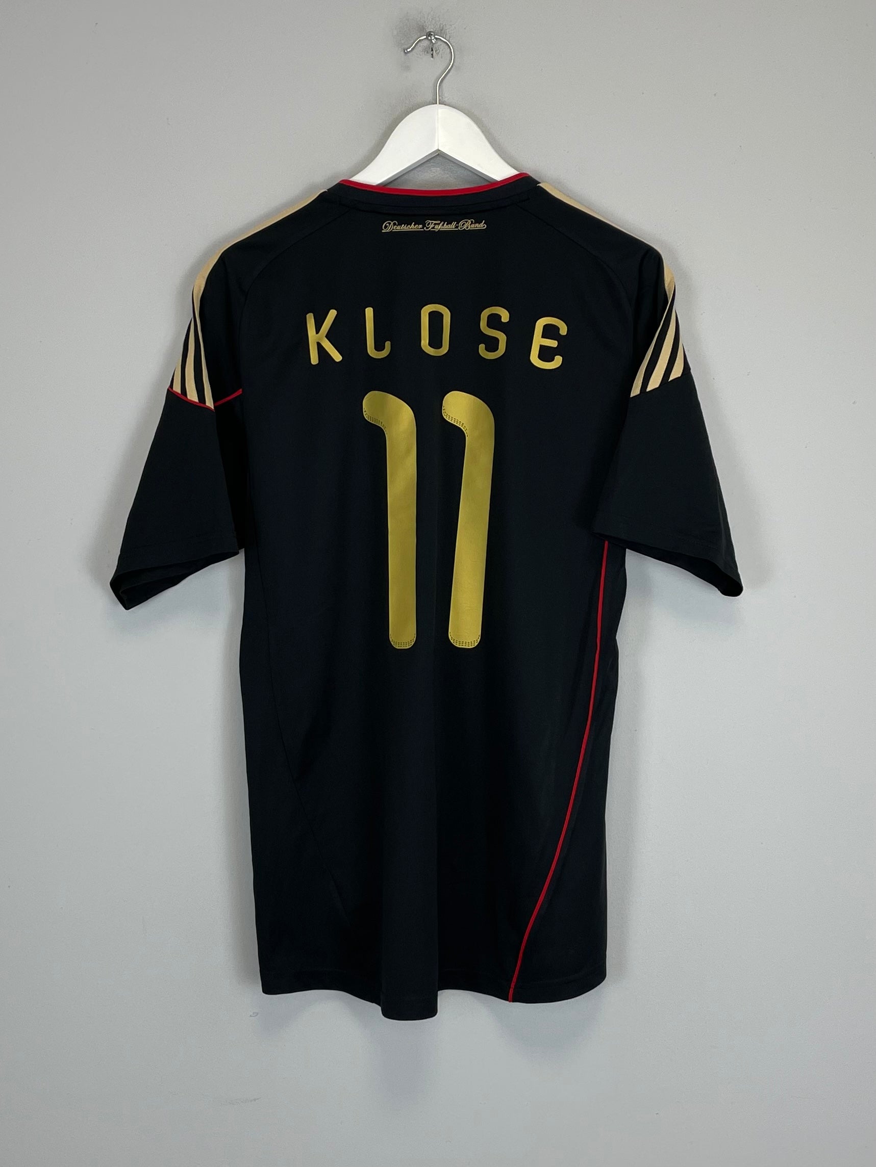 2010/11 GERMANY KLOSE #11 AWAY SHIRT (M) ADIDAS