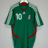 2007/08 MEXICO C.BLANCO #10 HOME SHIRT (XL) ADIDAS