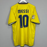 2008/10 BARCELONA MESSI #10 AWAY SHIRT (XL) NIKE