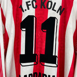 1995/96 FC KOLN LABBADIA #11 L/S HOME SHIRT (XL) PUMA