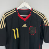 2010/11 GERMANY KLOSE #11 AWAY SHIRT (M) ADIDAS