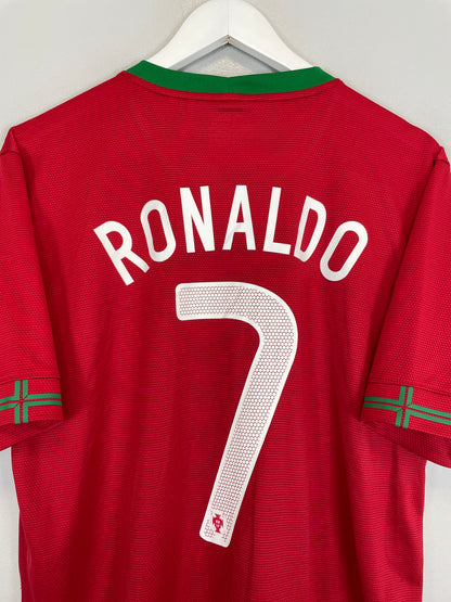 2012/13 PORTUGAL RONALDO #7 HOME SHIRT (L) NIKE