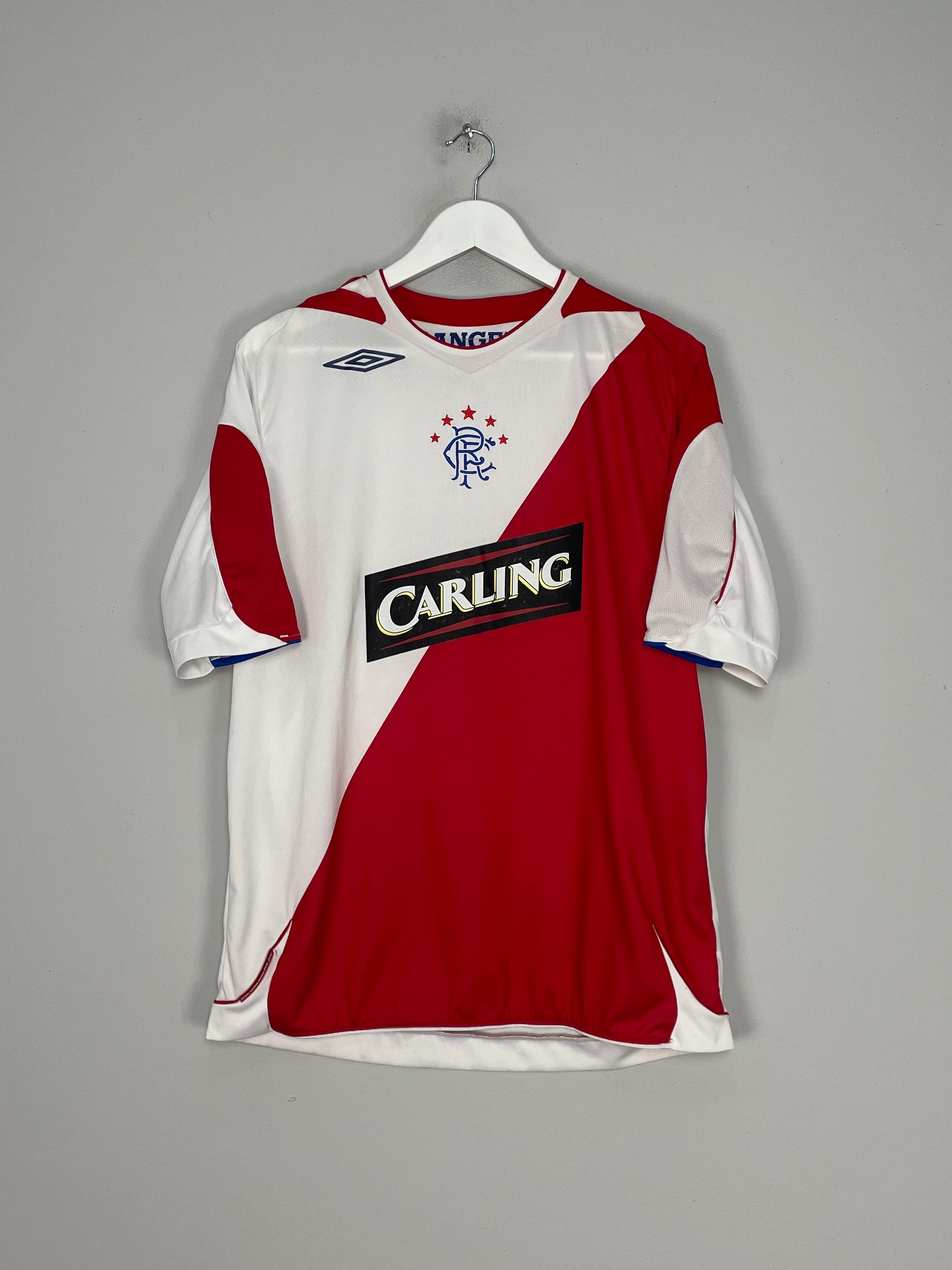 2006/07 RANGERS HARRIS #10 AWAY SHIRT (L) UMBRO