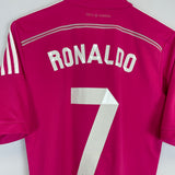 2014/15 REAL MADRID RONALDO #7 AWAY SHIRT (S) ADIDAS