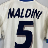 1994 ITALY MALDINI #5 AWAY SHIRT (L) DIADORA