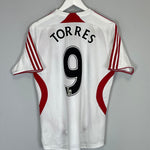 2007/08 LIVERPOOL TORRES #9 AWAY SHIRT (S) ADIDAS