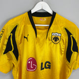 2007/08 AEK ATHENS HOME SHIRT (XL) PUMA