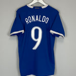 2006/07 BRAZIL RONALDO #9 AWAY SHIRT (M) NIKE