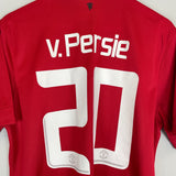 2013/14 MANCHESTER UNITED V.PERSIE #20 HOME SHIRT (L) NIKE