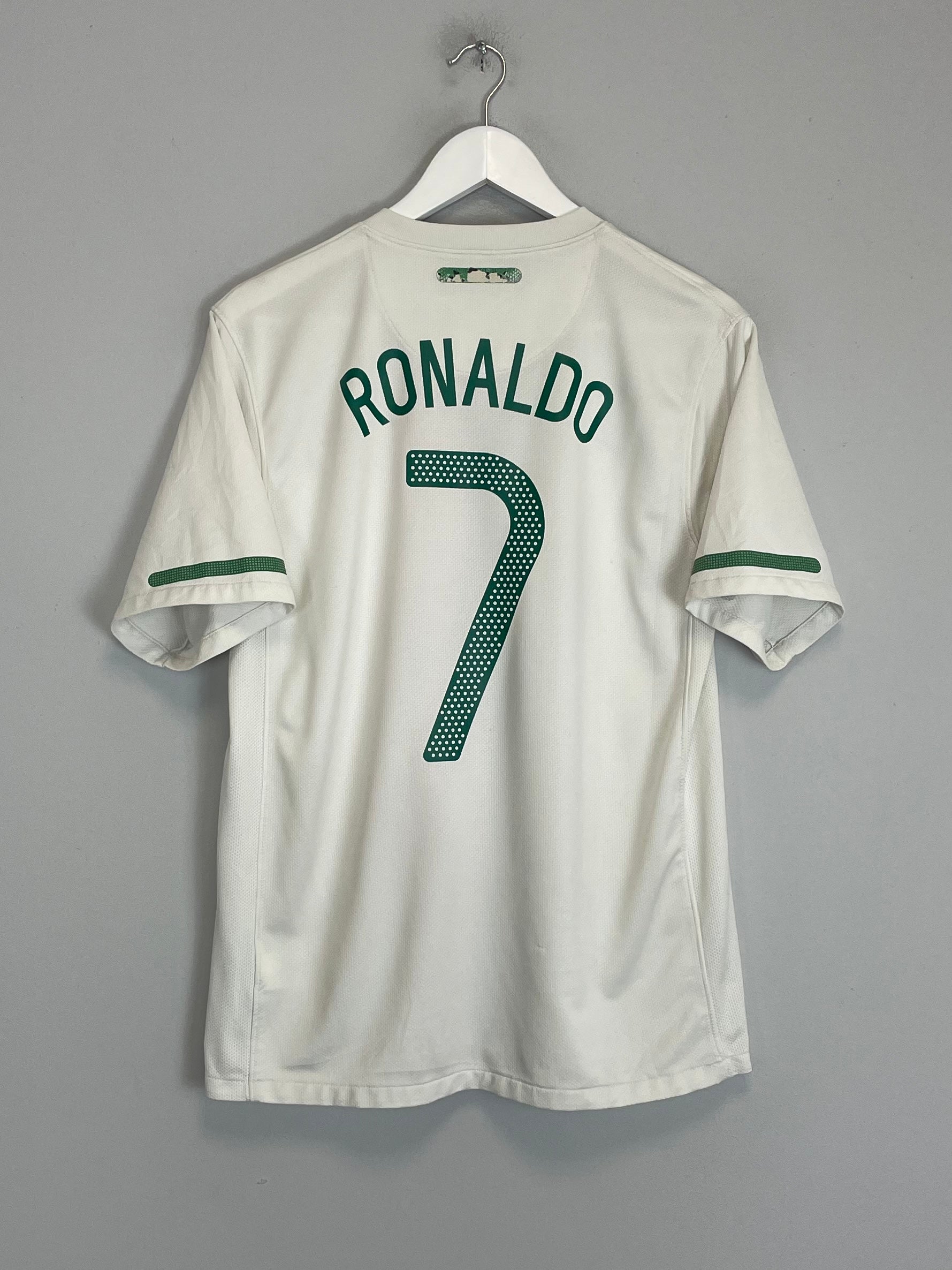 2010/11 PORTUGAL RONALDO #7 AWAY SHIRT (M) NIKE