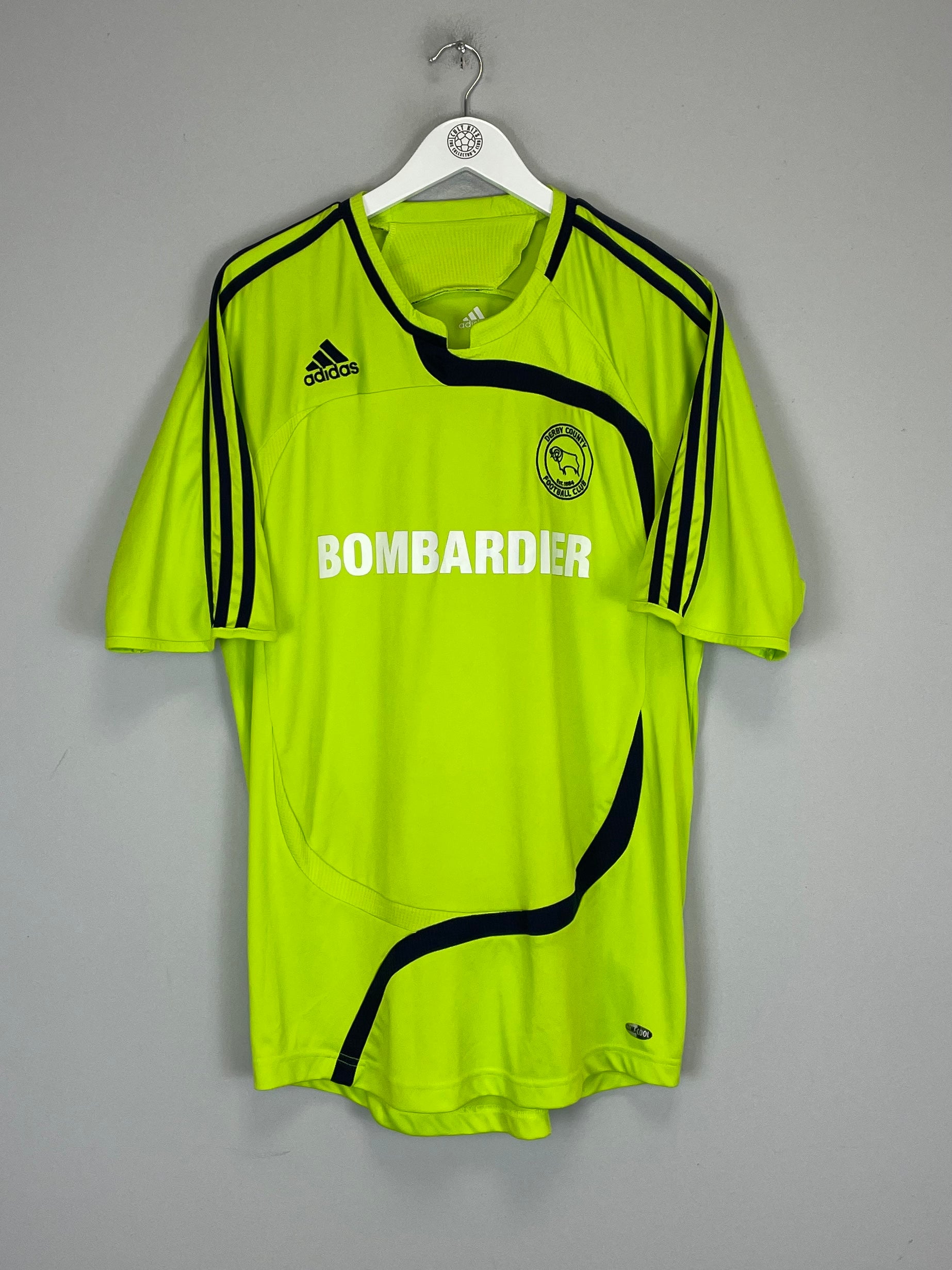 2008/09 DERBY COUNTY AWAY SHIRT (XL) ADIDAS